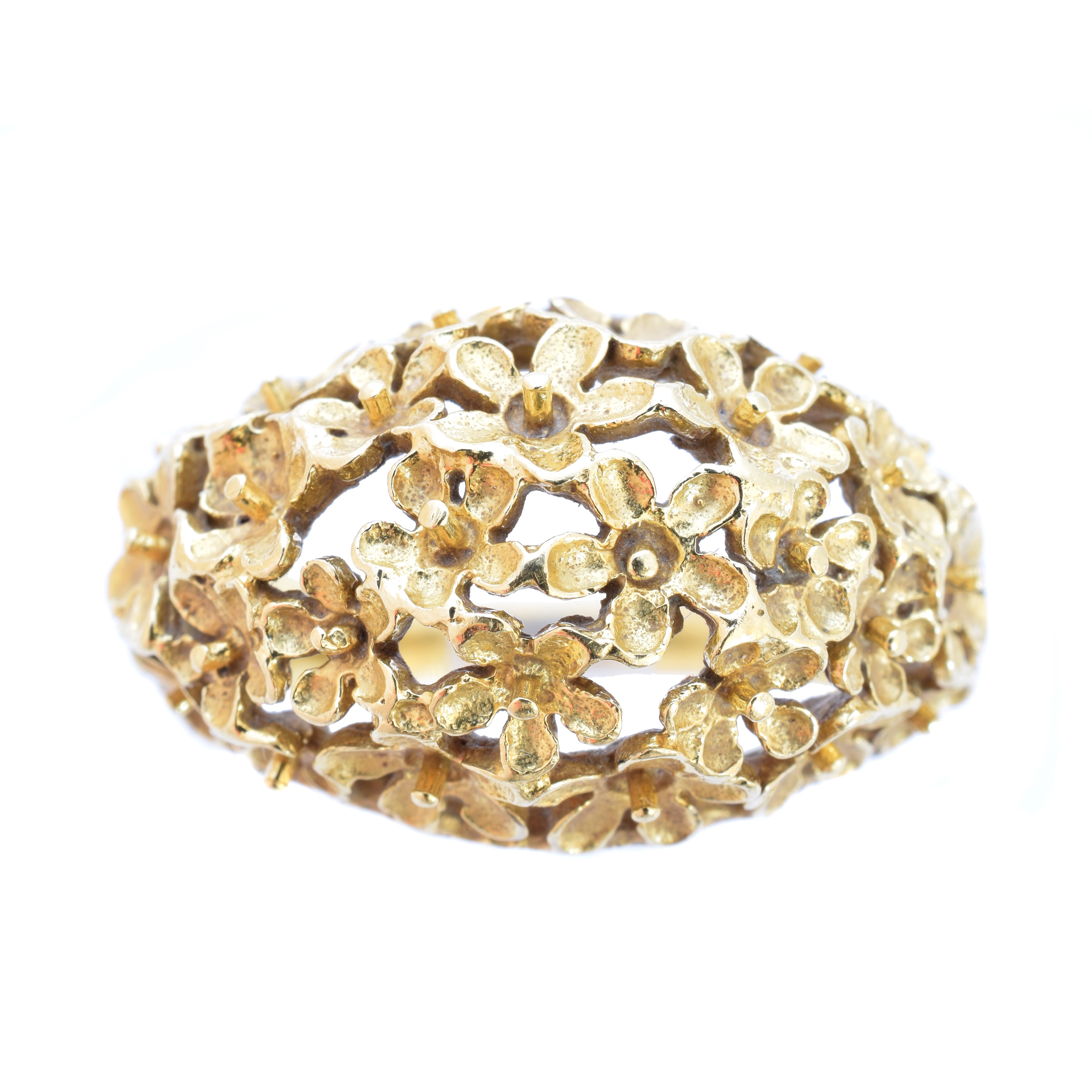 Stuart Devlin 18ct Gold Floral Ring