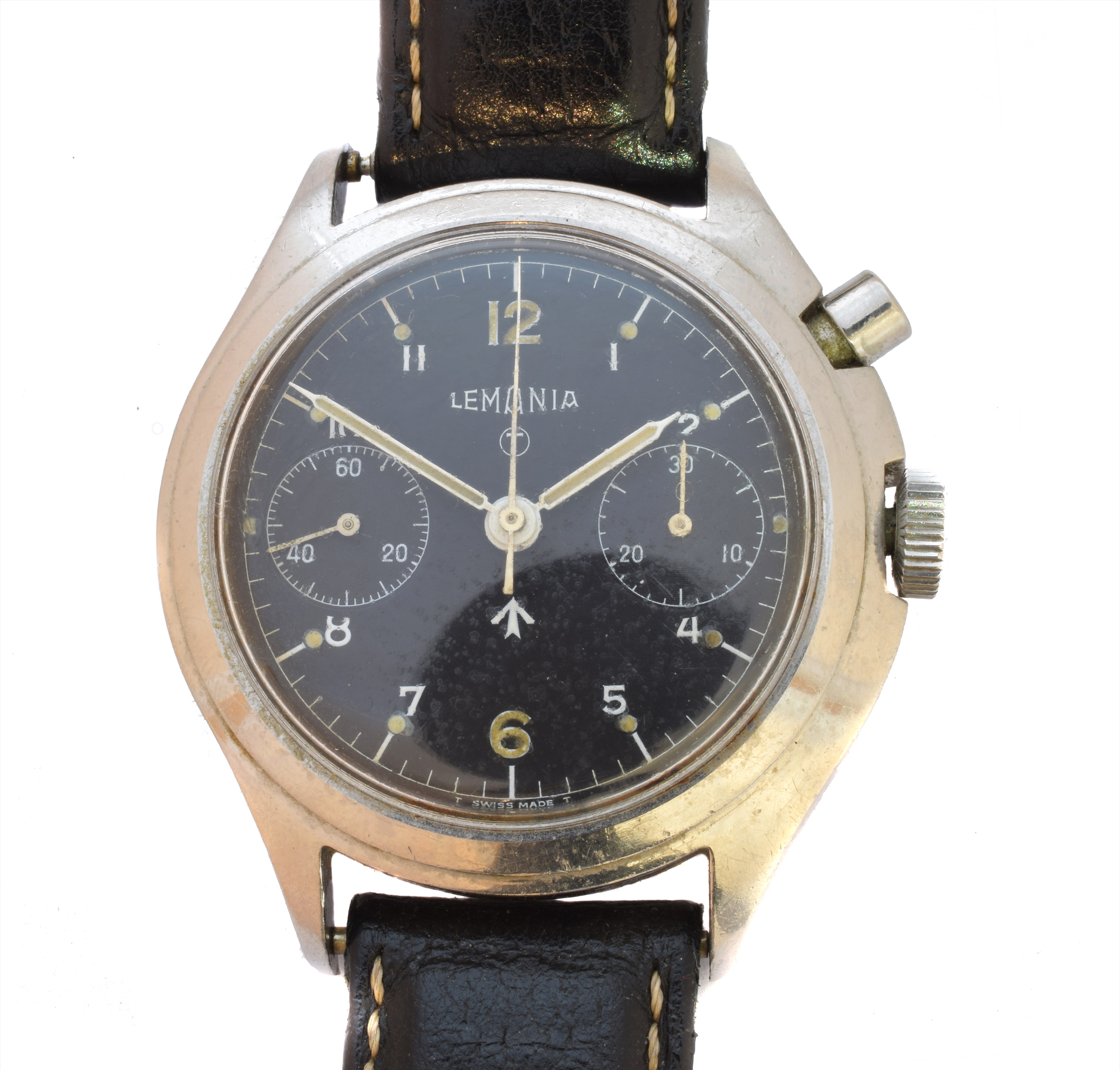 Lemania Pilots watch