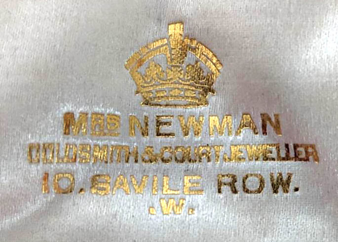 Mrs Newman fitted case - Savile Row Court Jeweller