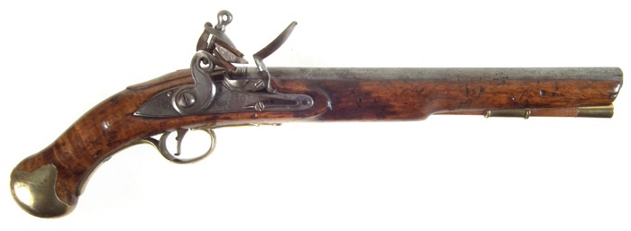 flintlock sea service pistol original