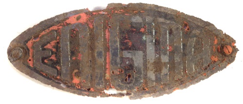 Enigma machine badge