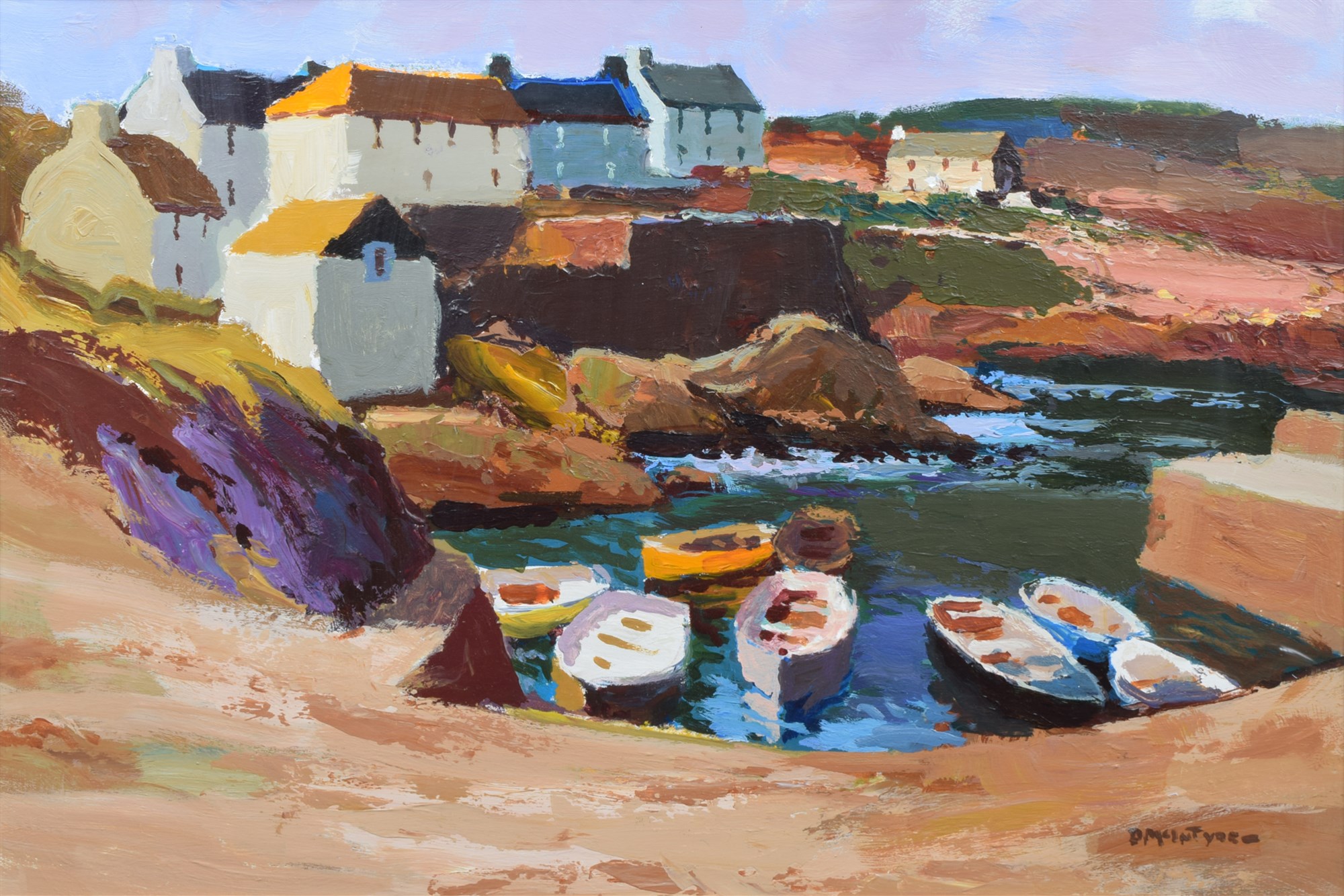 Donald McIntyre, Sunlight, Coverack.jpg