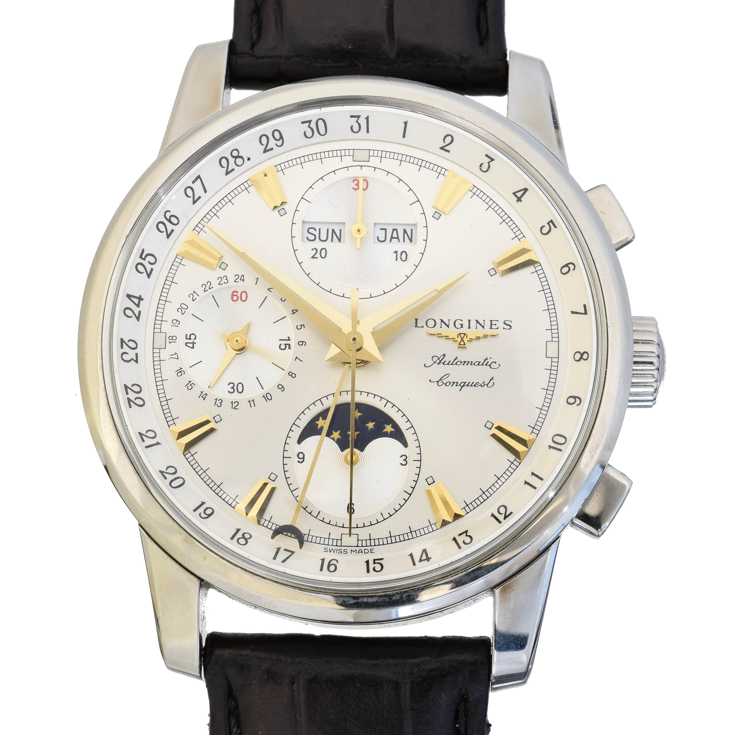 Longines Chronograph Conquest watch