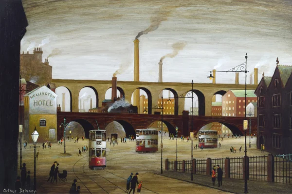 Arthur Delaney, Stockport Viaduct.jpg