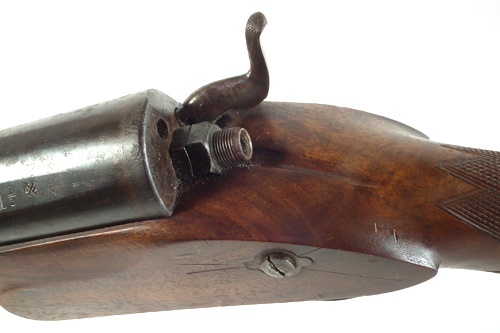 Percussion line throwing gun 