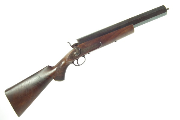 Percussion line throwing gun 